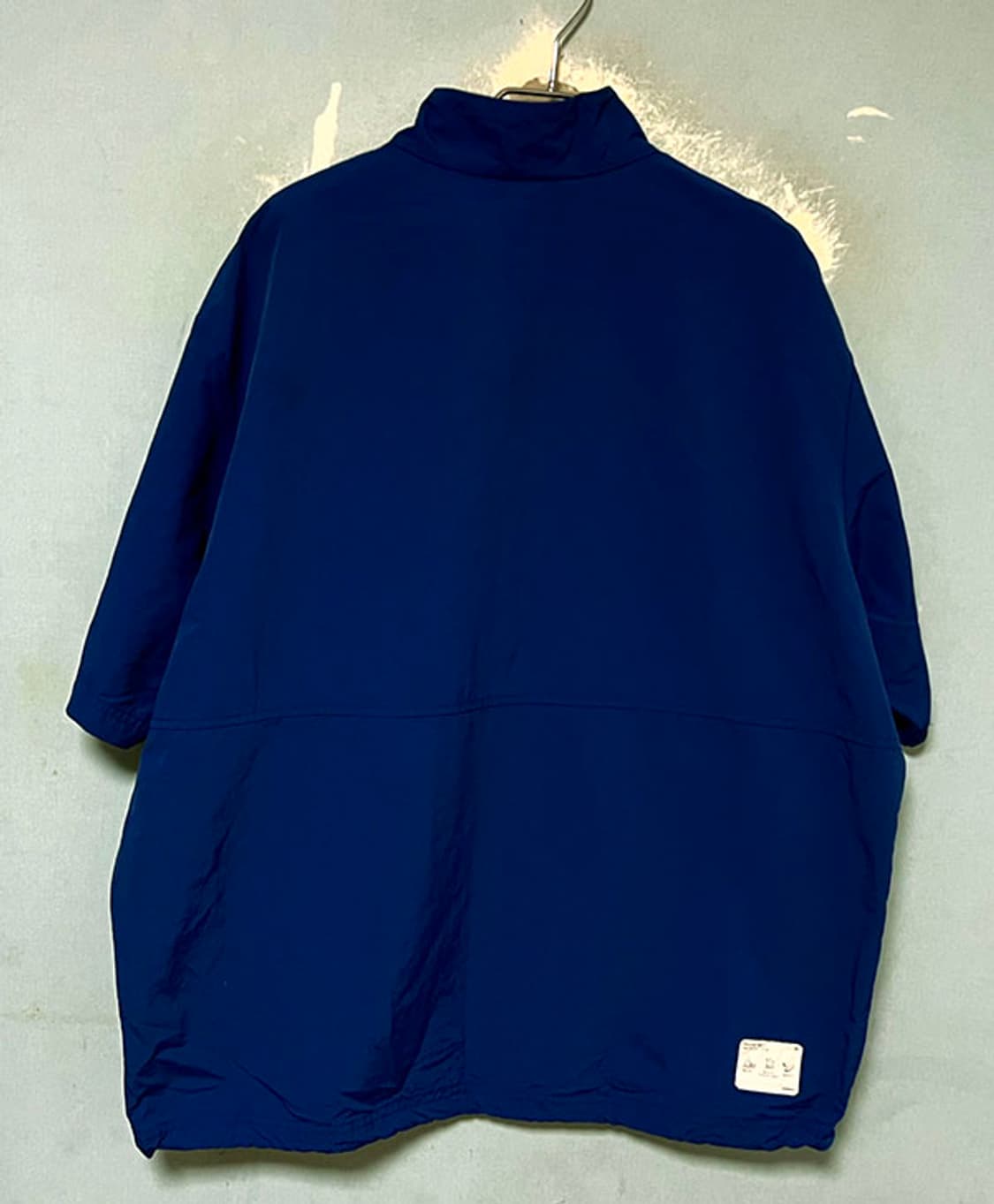 엄브로 남자 반팔티 클래식 아노락 바람막이 블루 반집업 L 105-110 상품이미지2