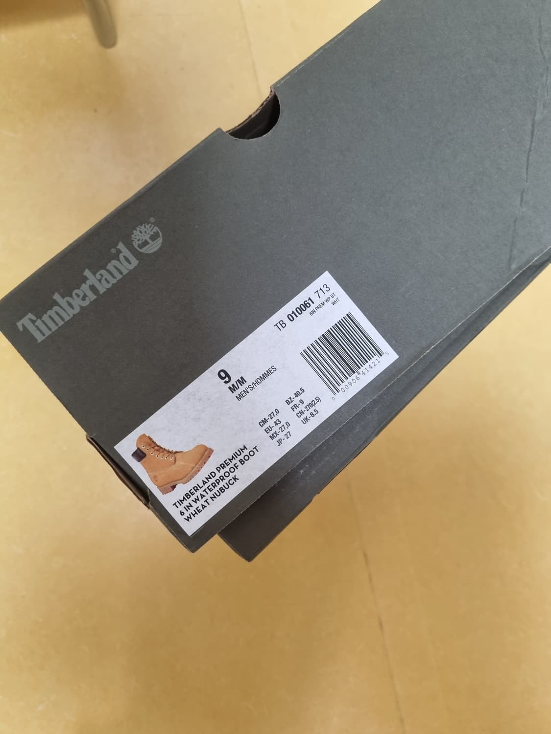 팀버랜드 프리미엄 6인치 워터프루프 부츠 새상품 270 상품이미지3