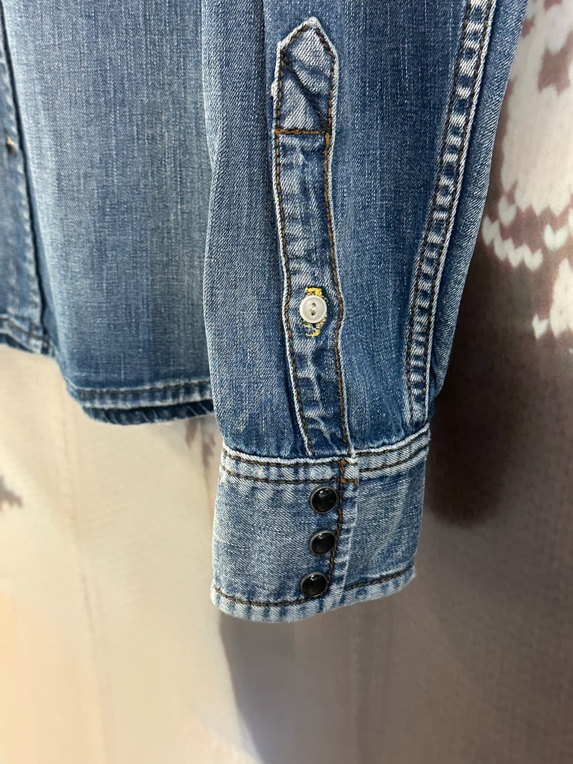 DIESEL 디젤 중청데님 긴팔셔츠 상품이미지4