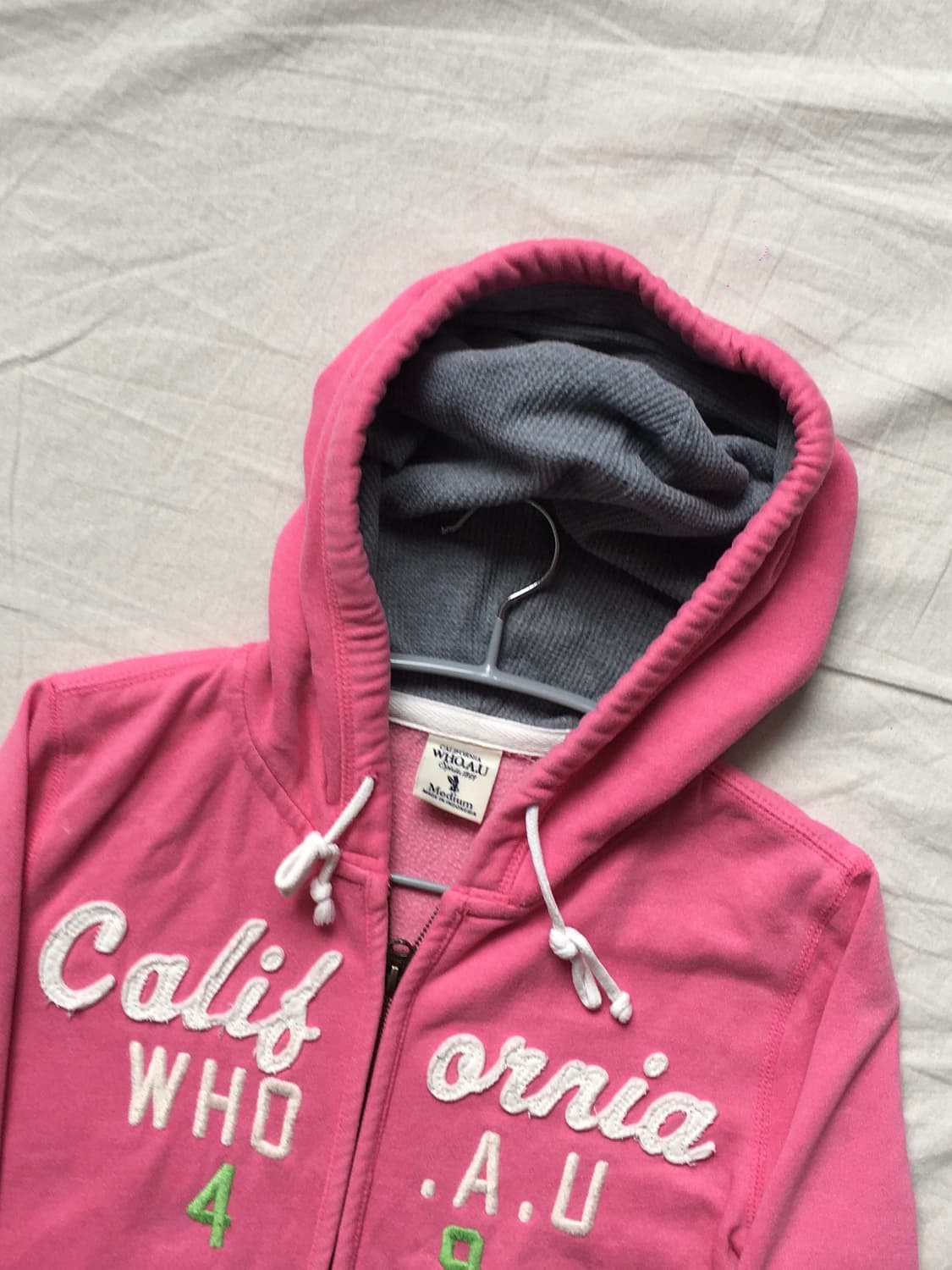 후아유 스펠 후드집업 상품이미지4