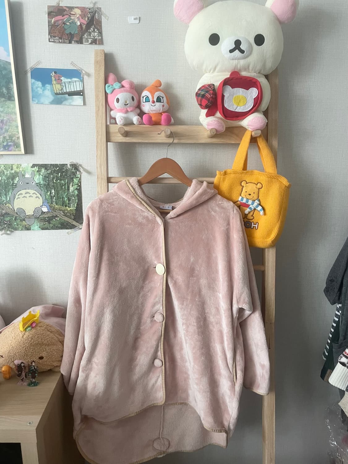 모리걸 빈티지 토끼 플리스 자켓 🐰💗 상품이미지2