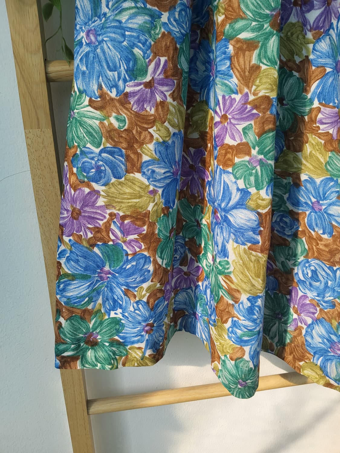 플라워 패턴 빈티지 롱스커트 상품이미지8