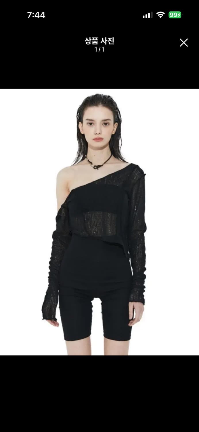 보헤미안서울 언발란스 탑 상품이미지1