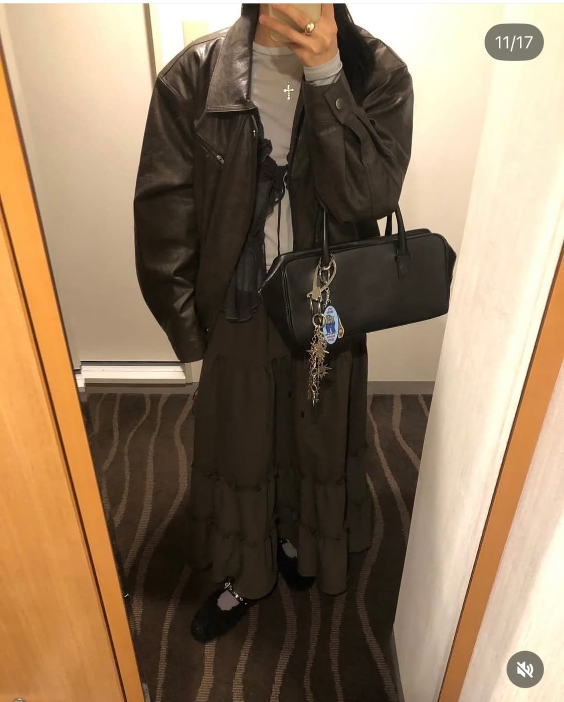 오데스레더 오데스레더패디드자켓 오데스 상품이미지2