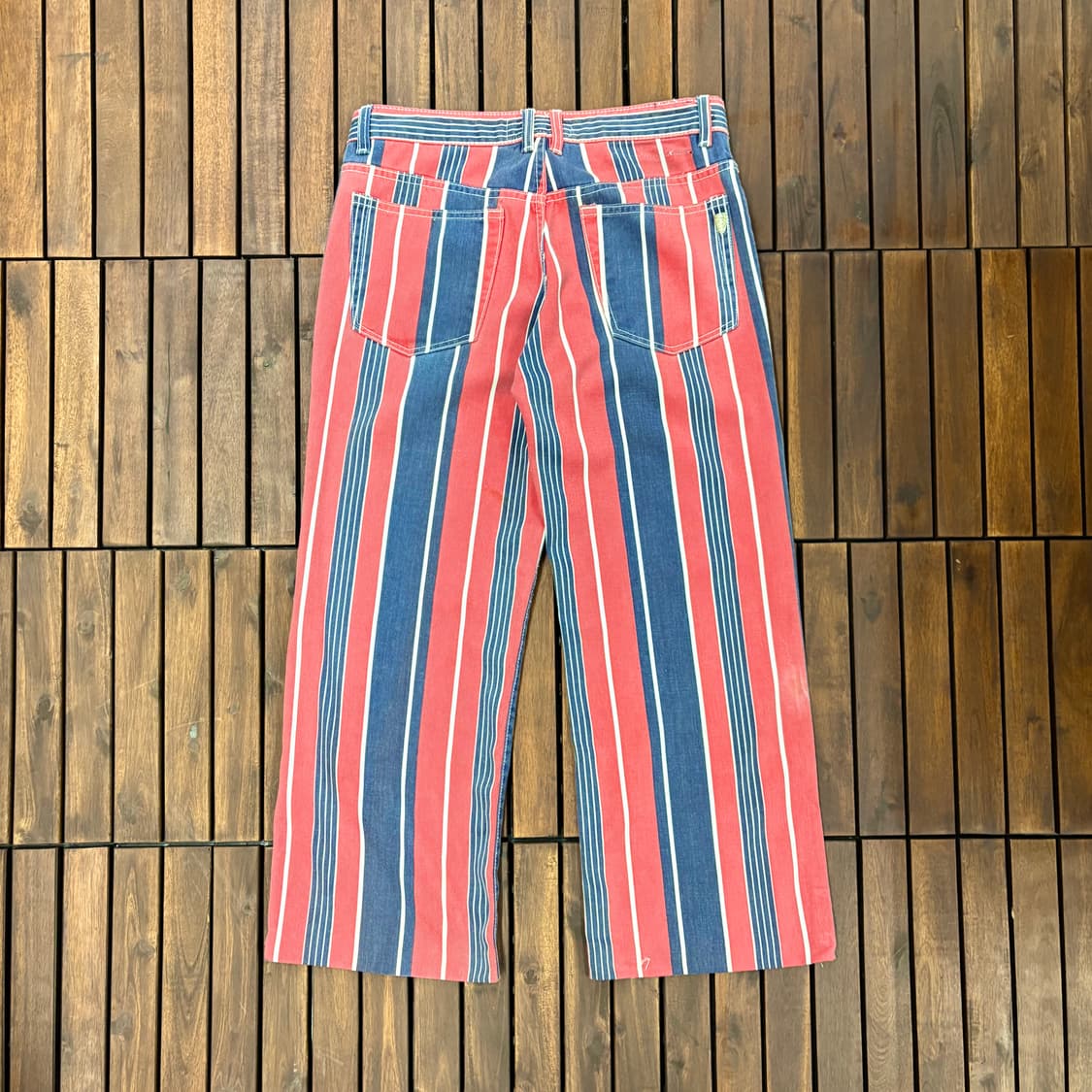 (31) 빈티지 스트라이프 코튼 팬츠 상품이미지2