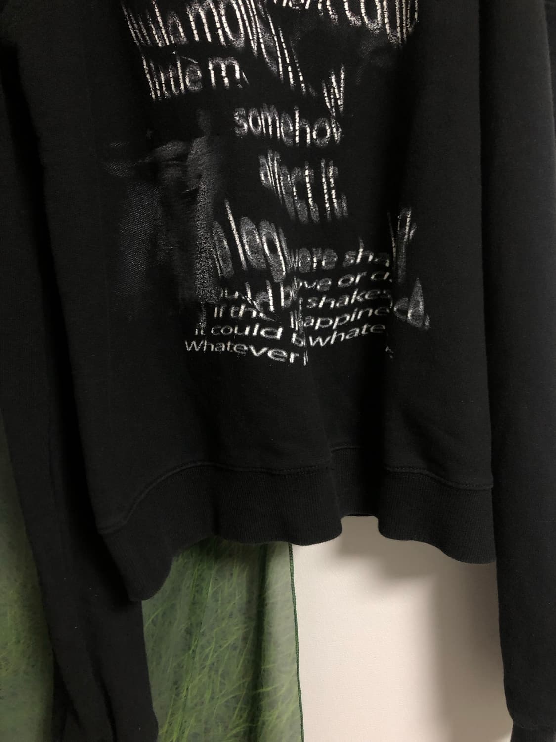 nache 나체 bare sweat shirt (black) 상품이미지6