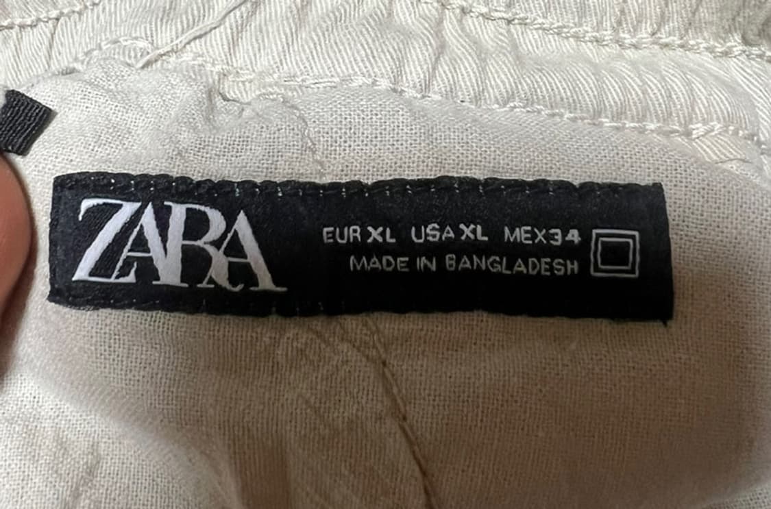 ZARA 자라 남자 반바지 캐주얼 밴딩 스판 XL 34 상품이미지4