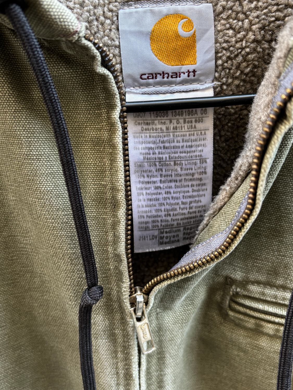 칼하트 j141 시에라 자켓 상품이미지8
