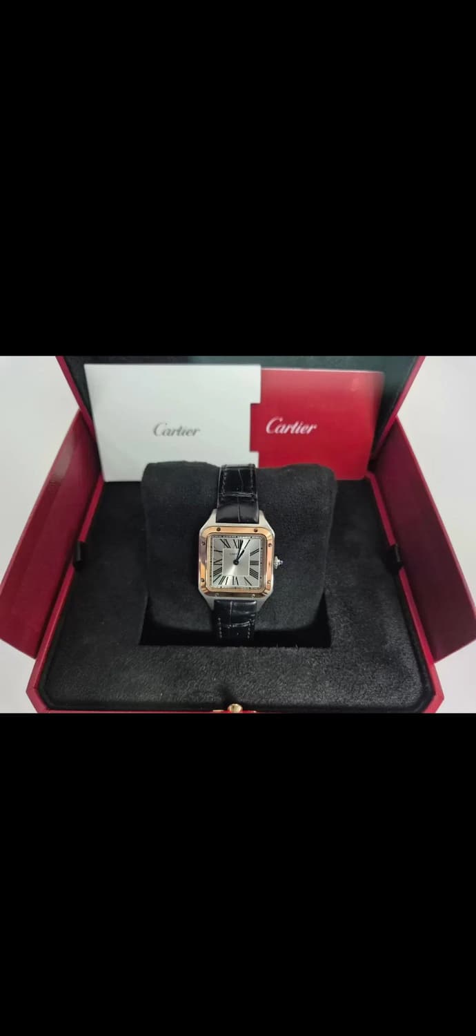 까르띠에 산토스 뒤몽 콤비 S 상품이미지10