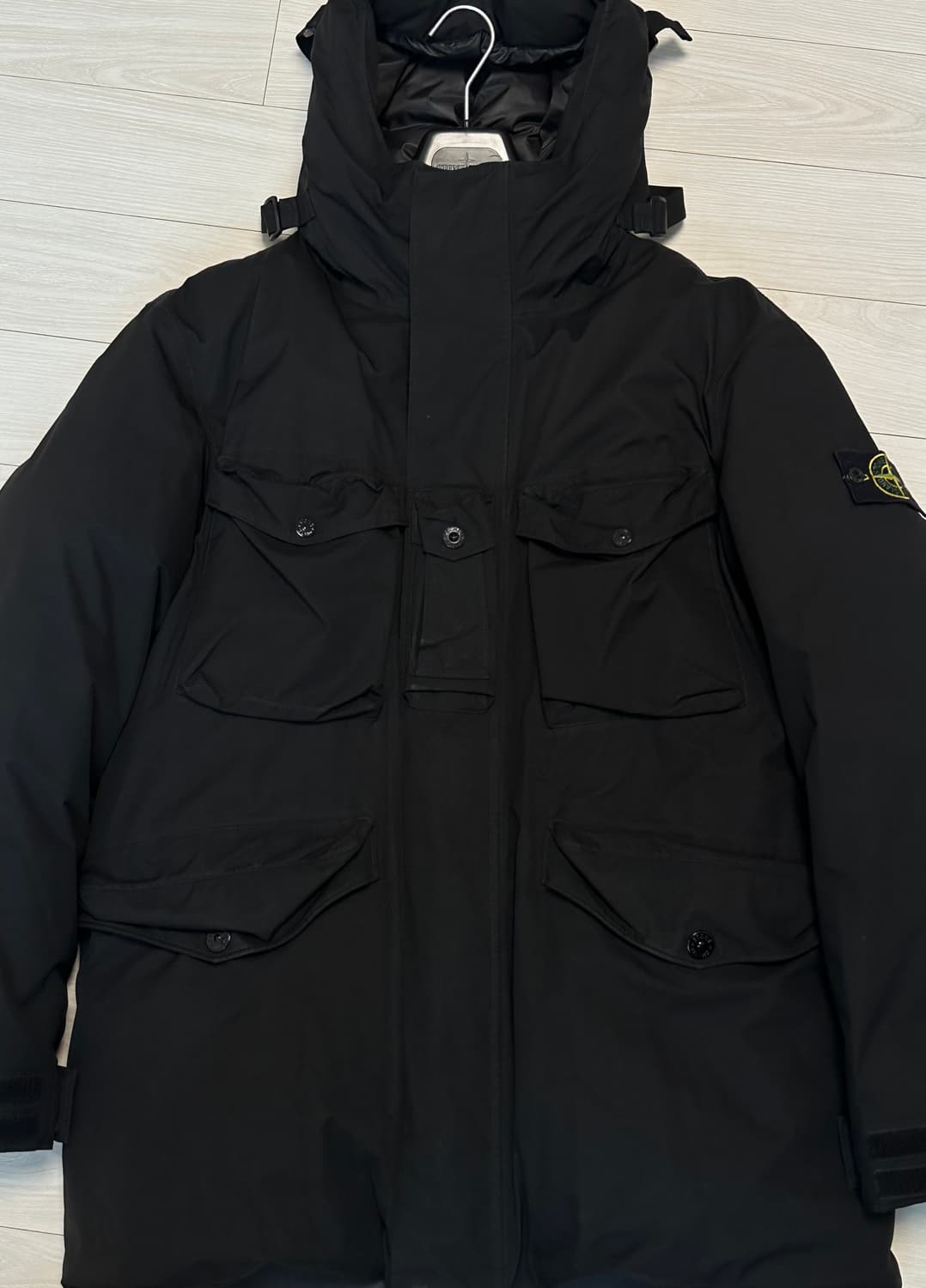 스톤아일랜드 립스탑 고어텍스 패딩 21fw XL(105-110) 상품이미지5