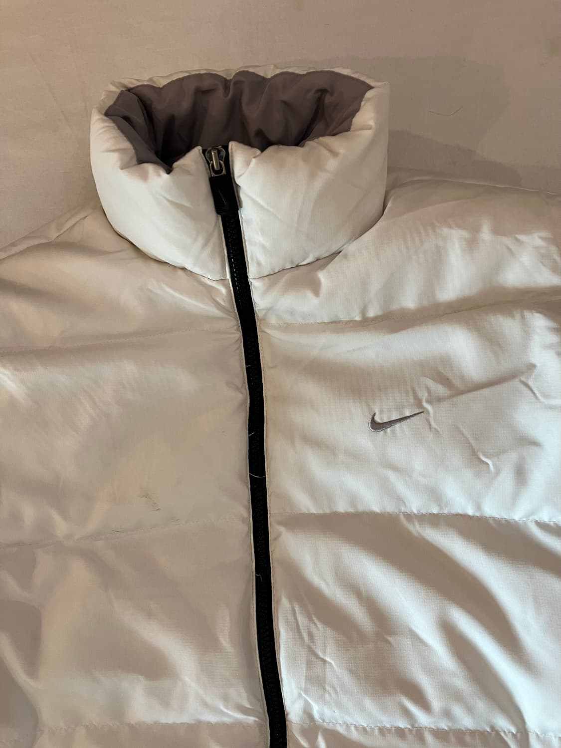 00s 나이키 뉴챔프 황금사이즈 화이트 다운 패딩 상품이미지2