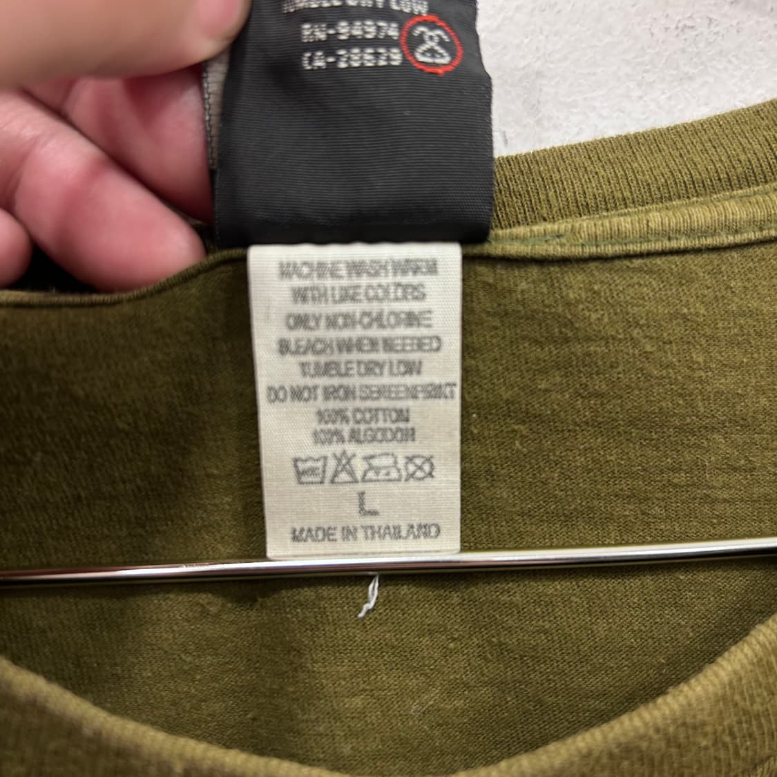 스투시 마닐라라인 나염 코튼 반팔티 상품이미지4