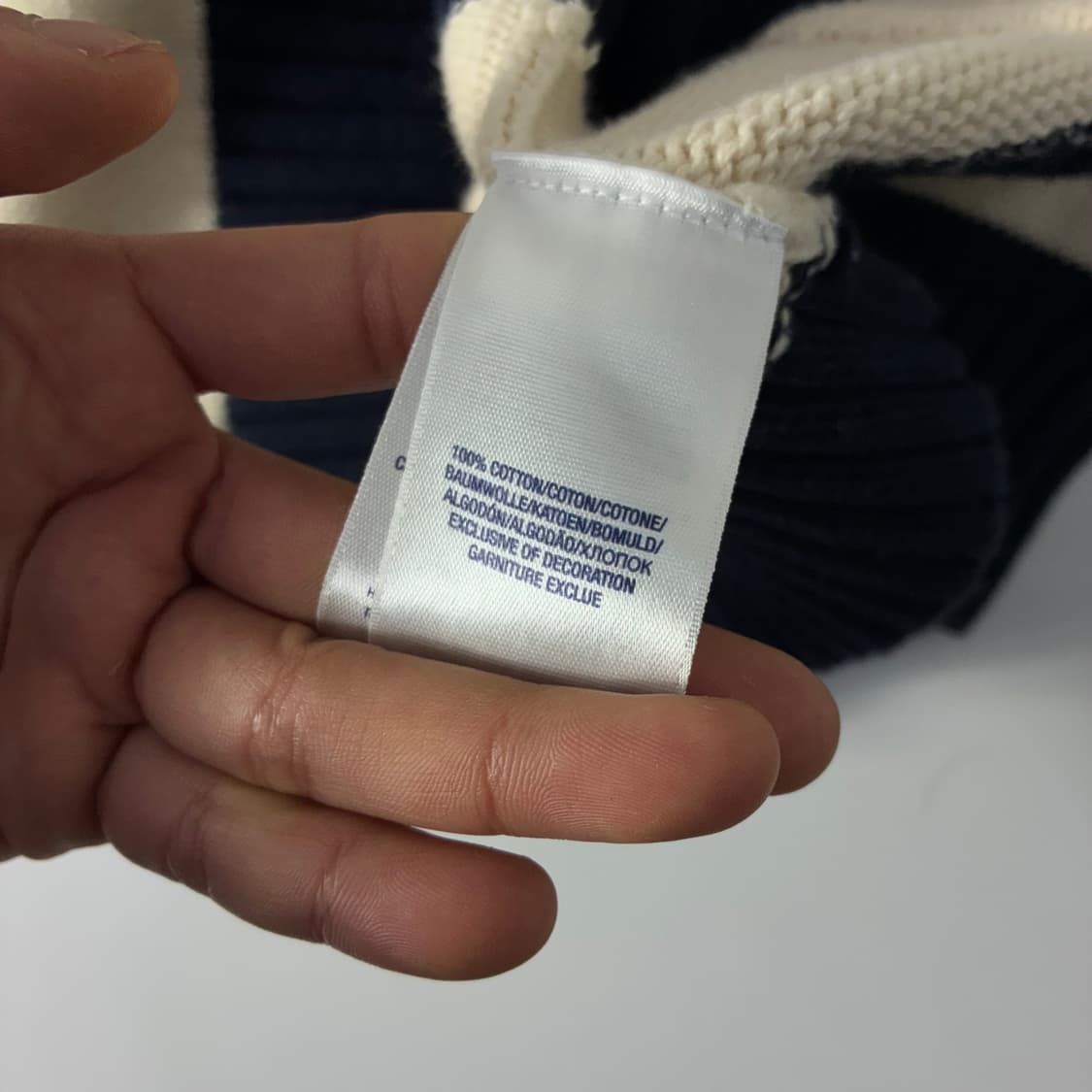 Polo  폴로 랄프로렌 빅포니 그린 스트라이프 니트집업   상품이미지8