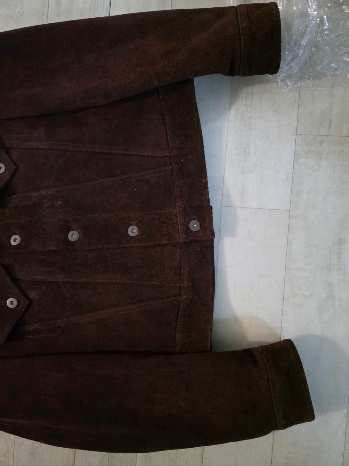 토니웩 카우하이드 스웨이드 자켓 M 상품이미지3