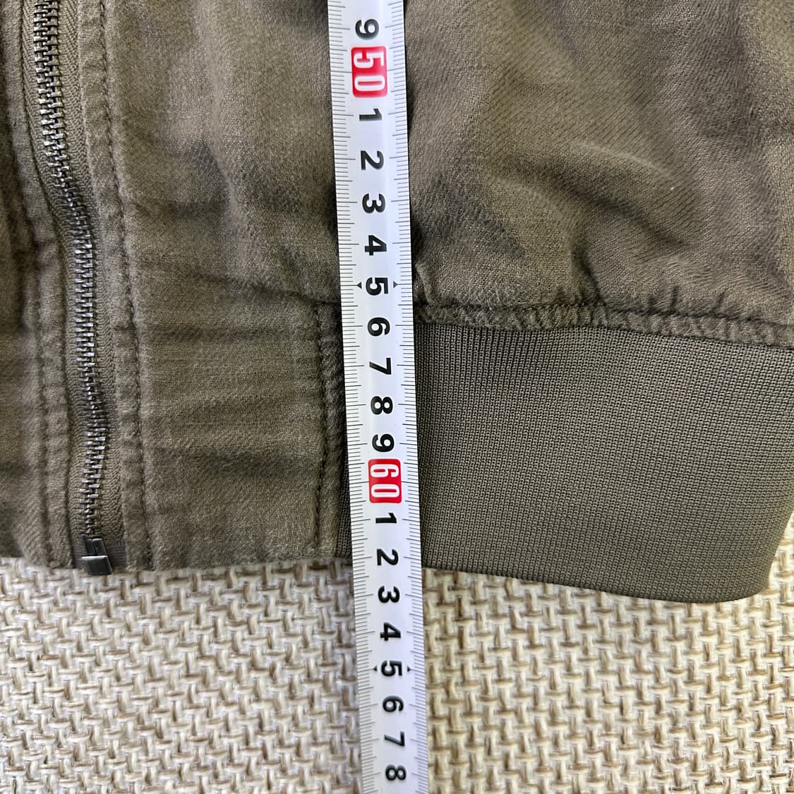 S 자라맨 카키색 야상 자켓 0331D 상품이미지7