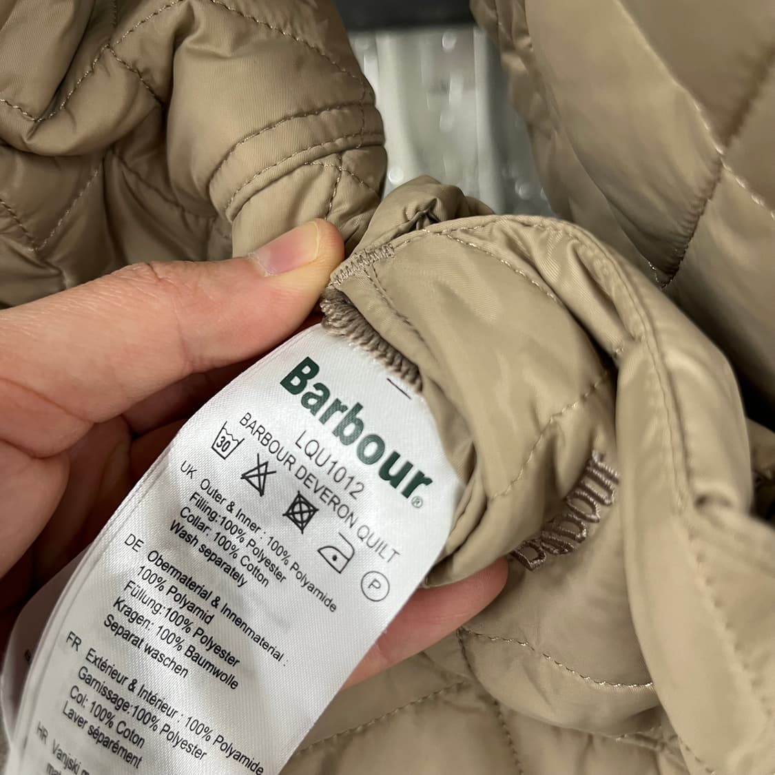 바버 우먼 퀼팅 자켓 Uk8 상품이미지5