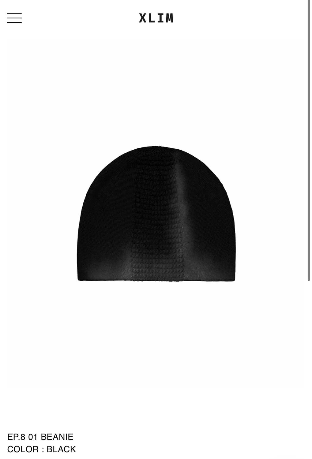 Xlim ep8 비니 상품이미지1