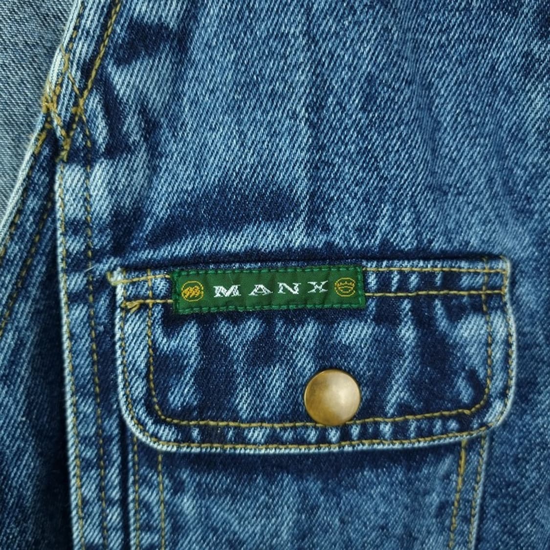 [JPN] 일본빈티지 멀티 포켓 데님 워크 베스트 조끼 M16609 상품이미지6