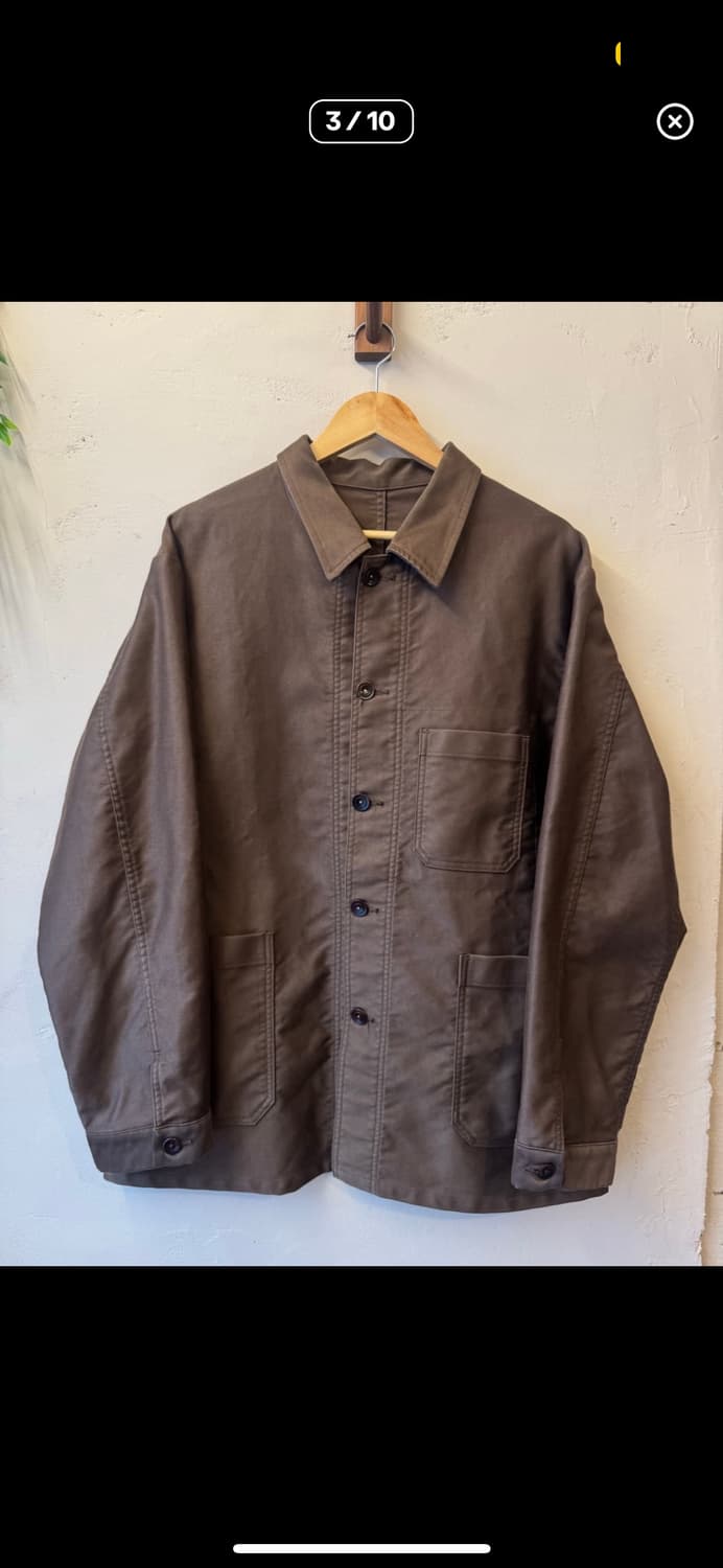 나나미카 몰스킨 프렌치 워크자켓 셋업 L 상품이미지3