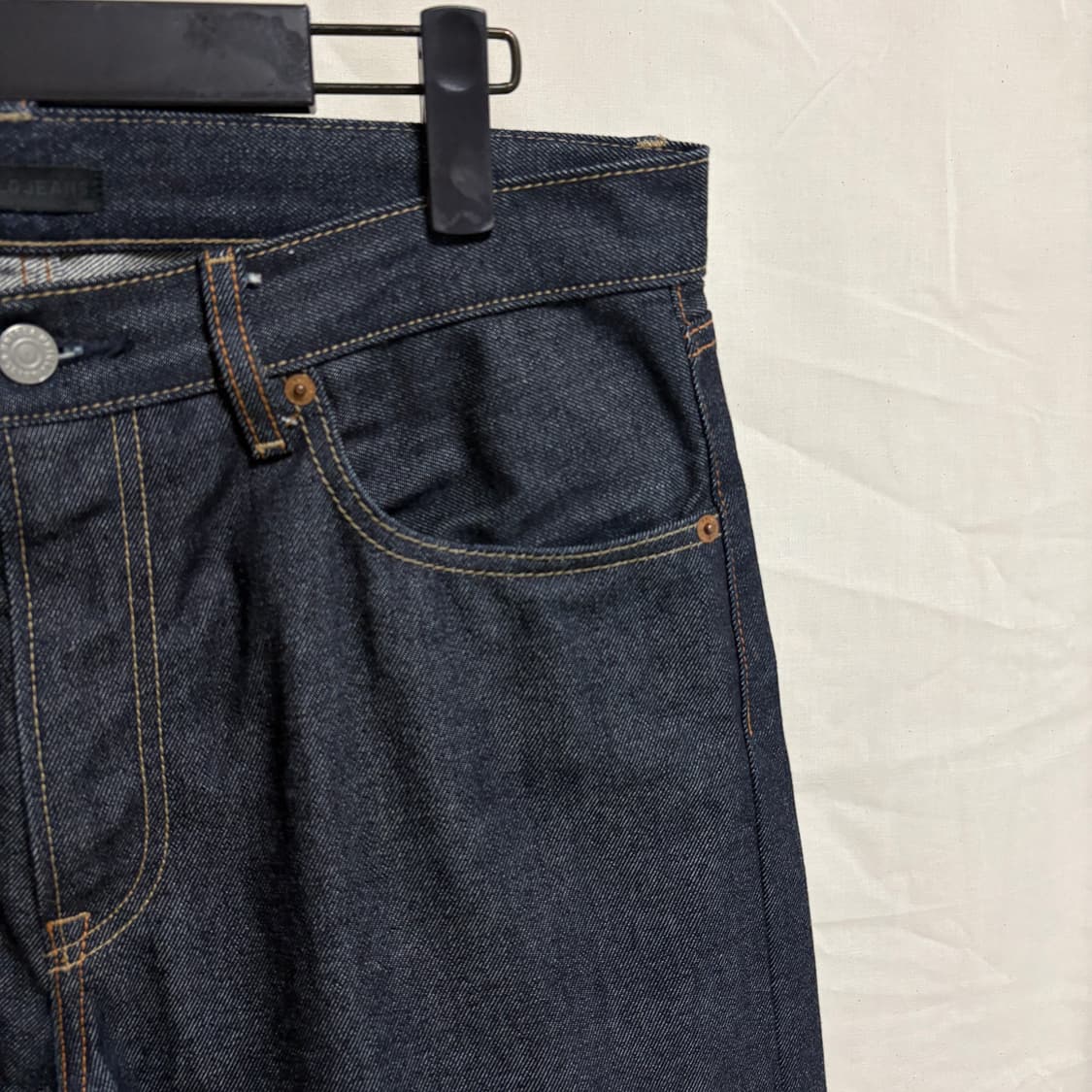 유니클로 셀비지 레귤러핏 데님팬츠 / 32 상품이미지4