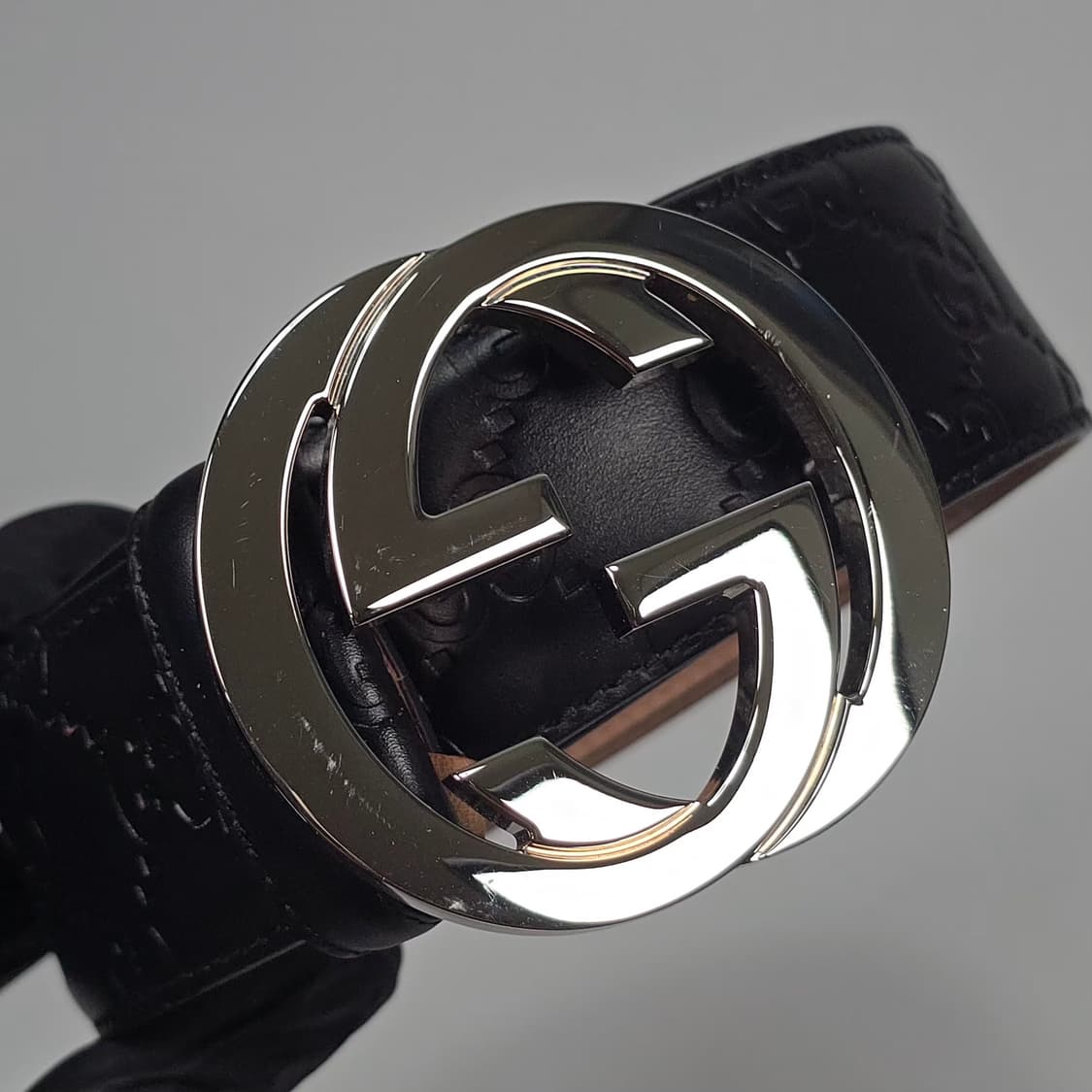 구찌 인터로킹 G 시그니처 벨트 (105)  상품이미지8