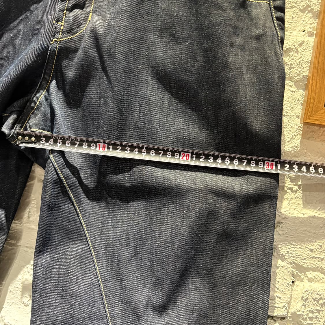 에비수 빈티지 데님 팬츠 36 상품이미지7