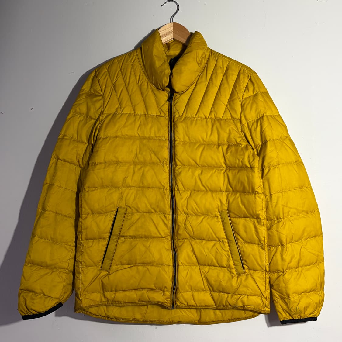 씨피컴퍼니 빈티지 옐로우 패딩 자켓 상품이미지1