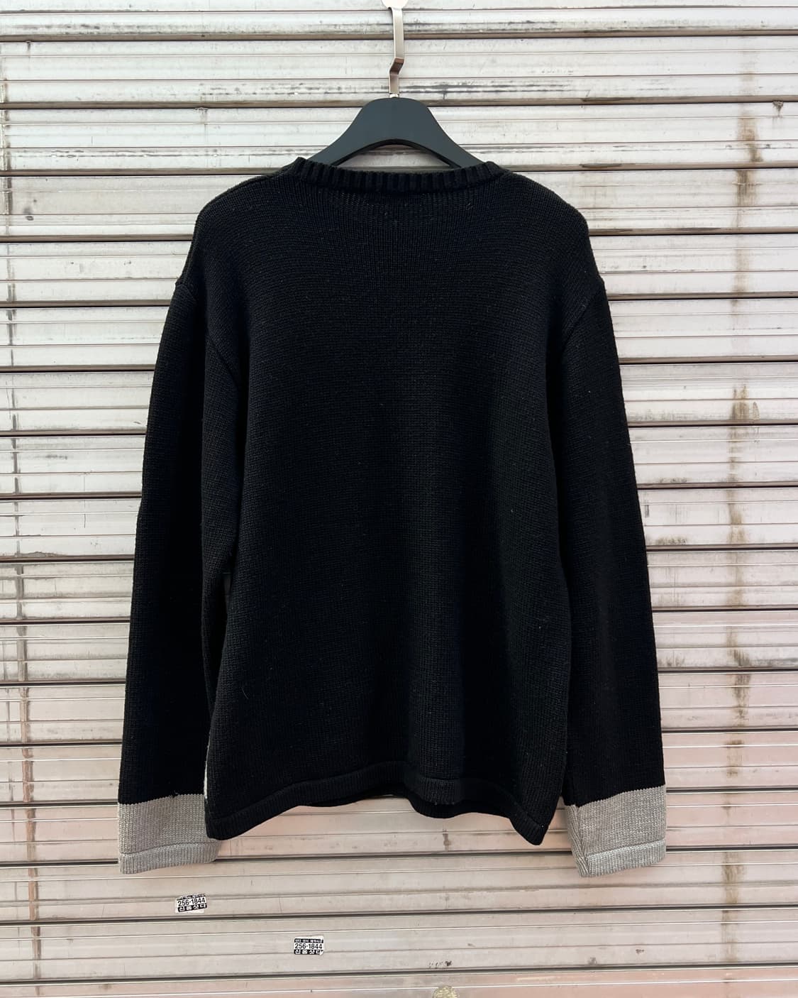 [L] 90s 엠포리오 아르마니 빅 로고 스웨터 상품이미지8