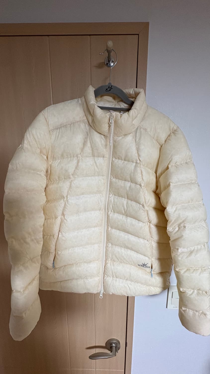 썬러브 Fly Light Down Jacket Cream (M) 상품이미지2