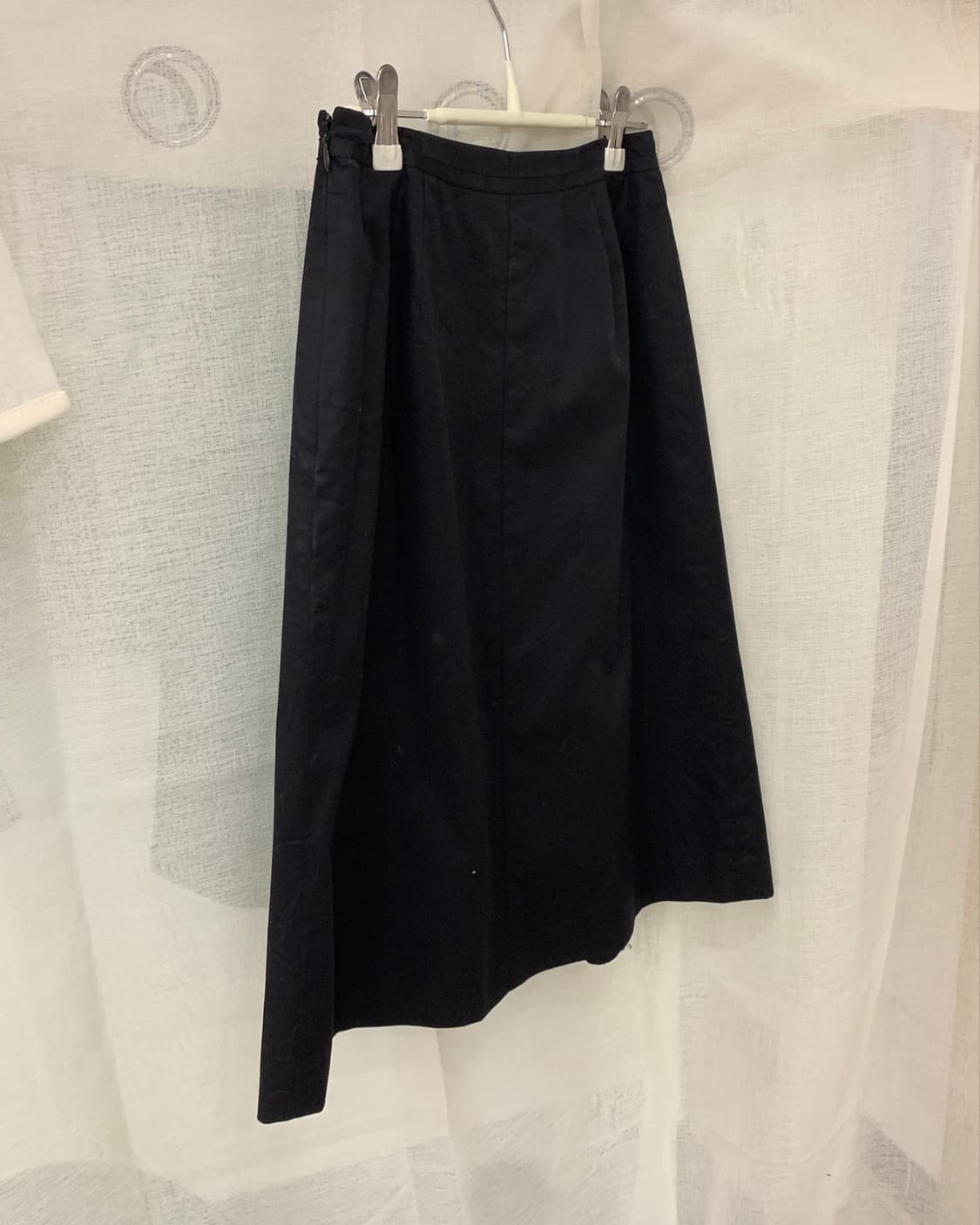 Lace-Up Pleated Midi Skirt 상품이미지5
