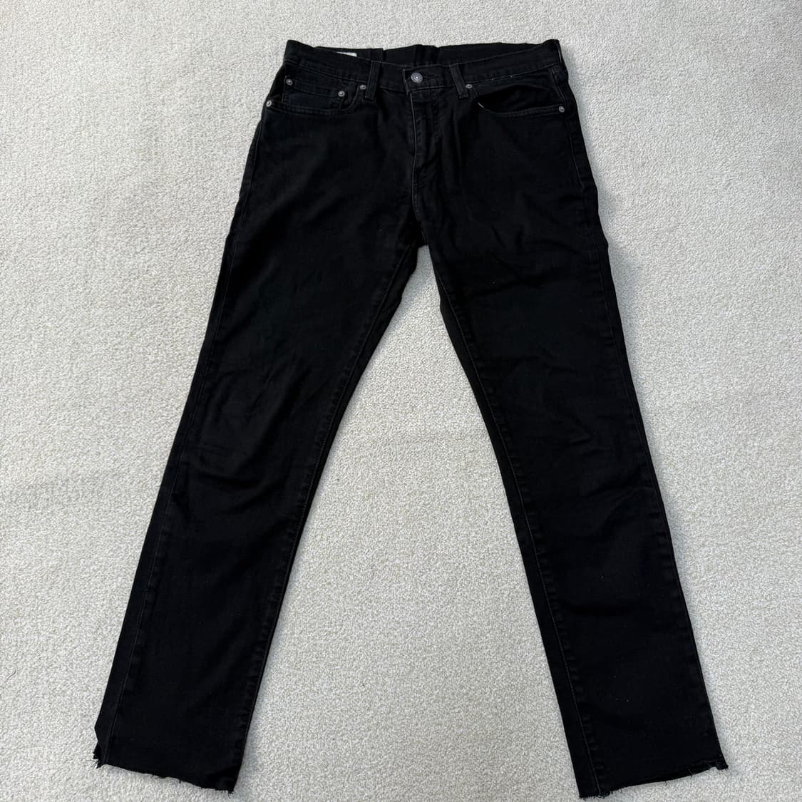 [W32 L32] 리바이스 511 흑청 데님 팬츠 1229T1 상품이미지1