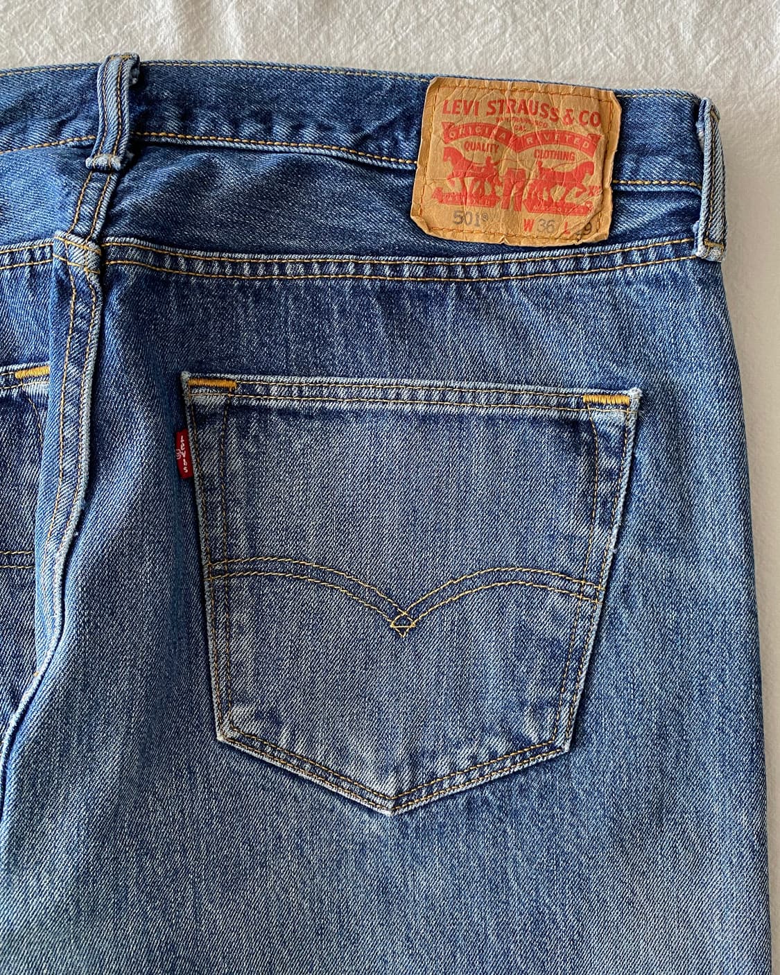 리바이스 501 데님 팬츠 002 상품이미지9