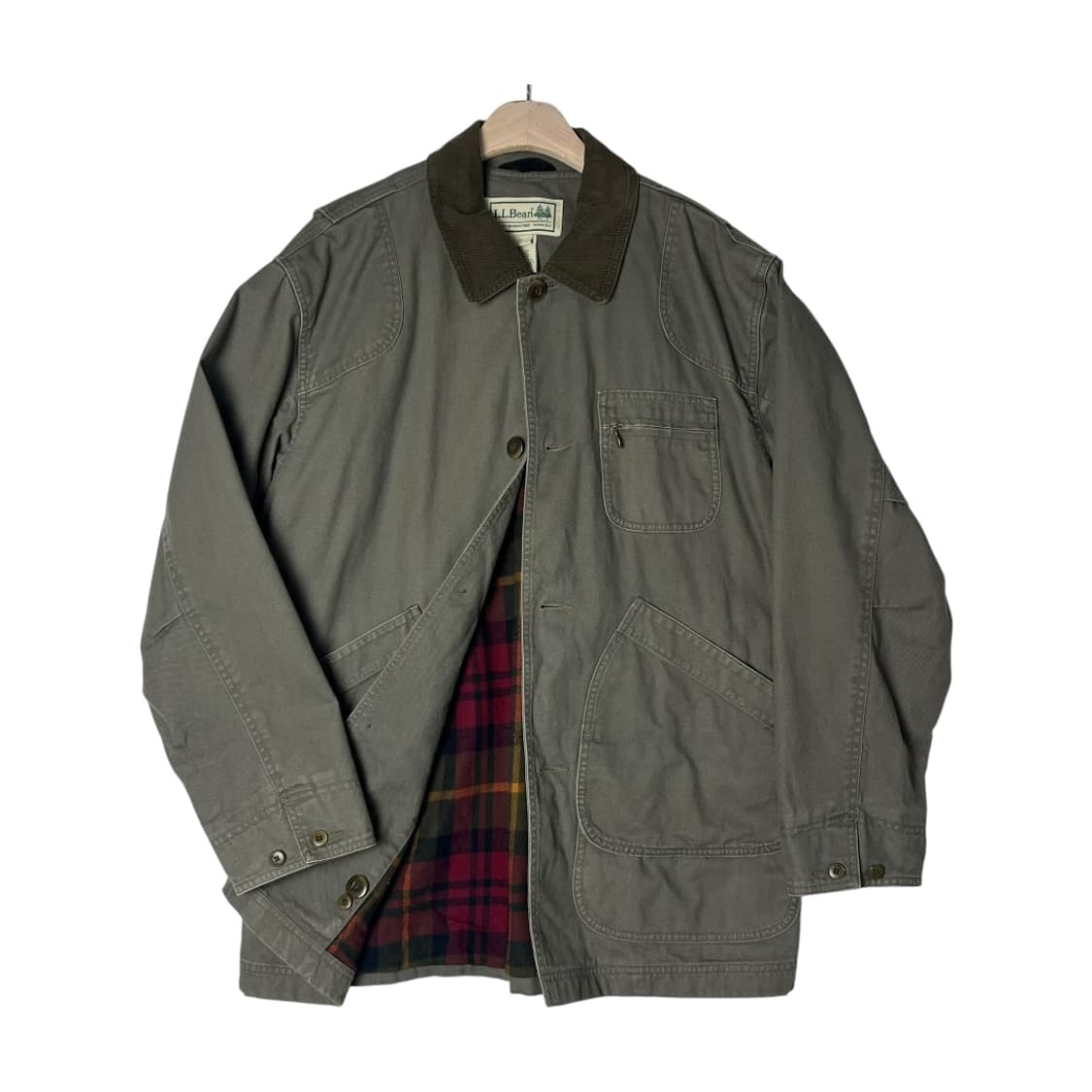 [L.L.Bean] 90s 엘엘빈 코듀로이 카라 헌팅 초어자켓 상품이미지1