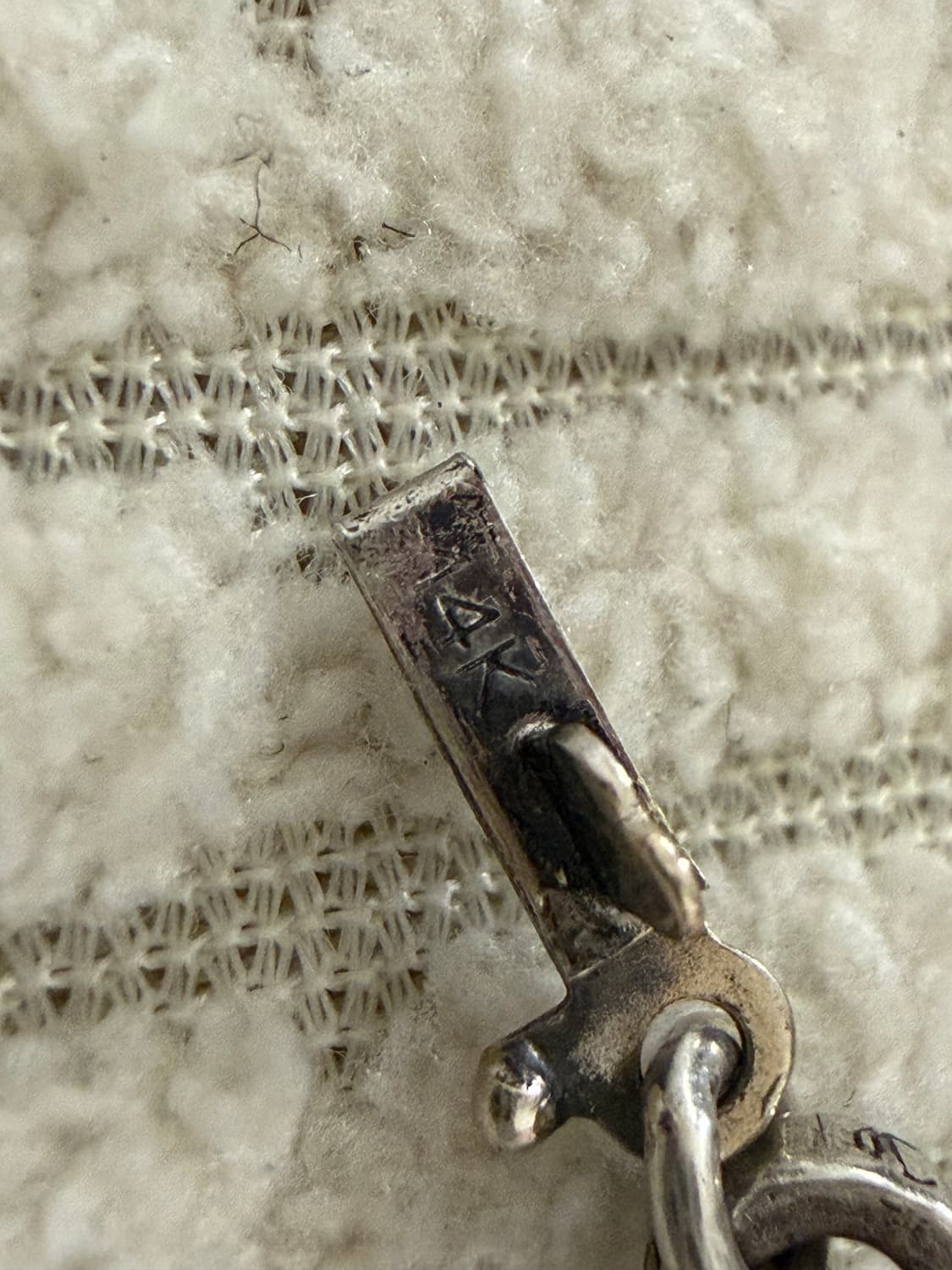 24인치 크롬하츠 스몰 크로스 페이퍼체인 일체형 목걸이 상품이미지5