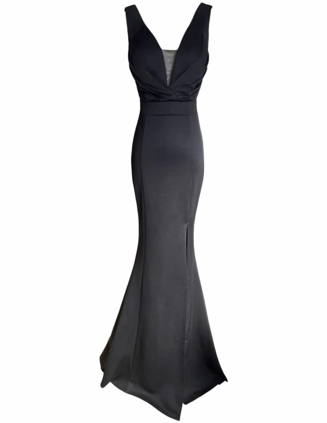 새상품 머메이드 롱 드레스 블랙 상품이미지5