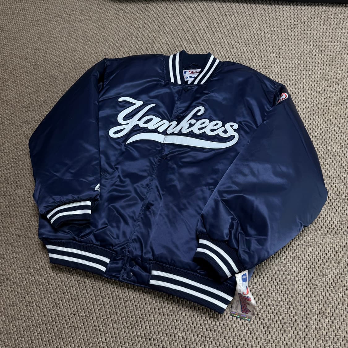 마제스틱 뉴욕 양키즈 바시티 자켓 XL 상품이미지1