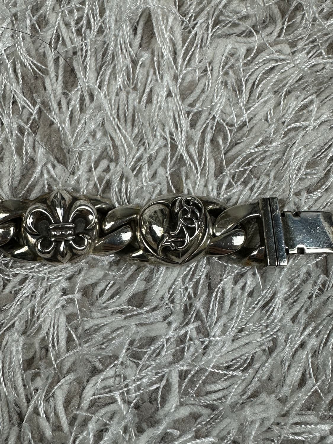 [7 inch] 백화점판 정품 크롬하츠 멀티 링크 팔찌 상품이미지5