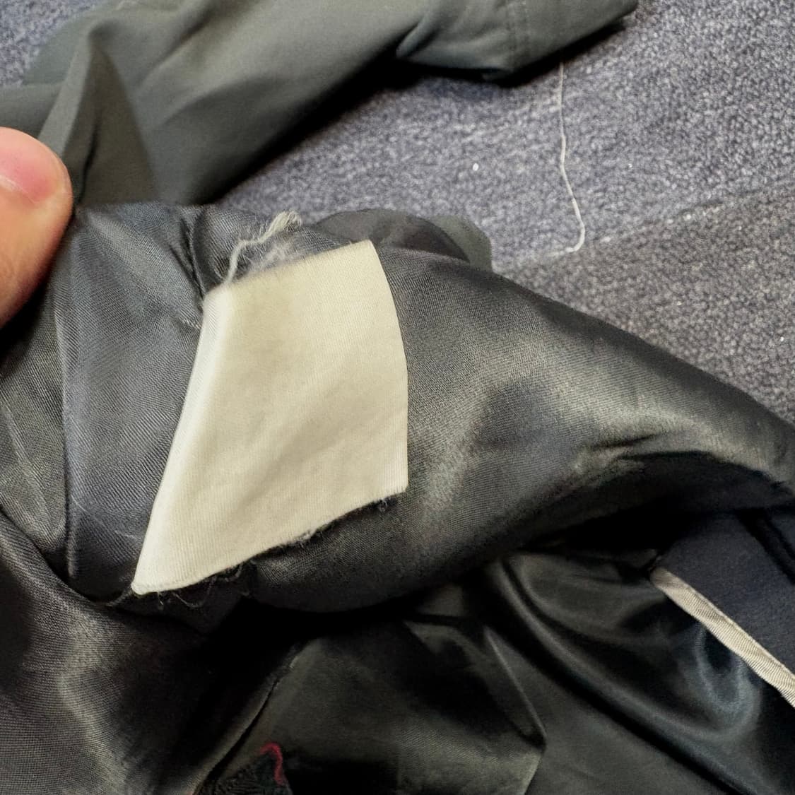 Ysl 입생로랑 아카이브 내피 분리 블루종 자켓  상품이미지7