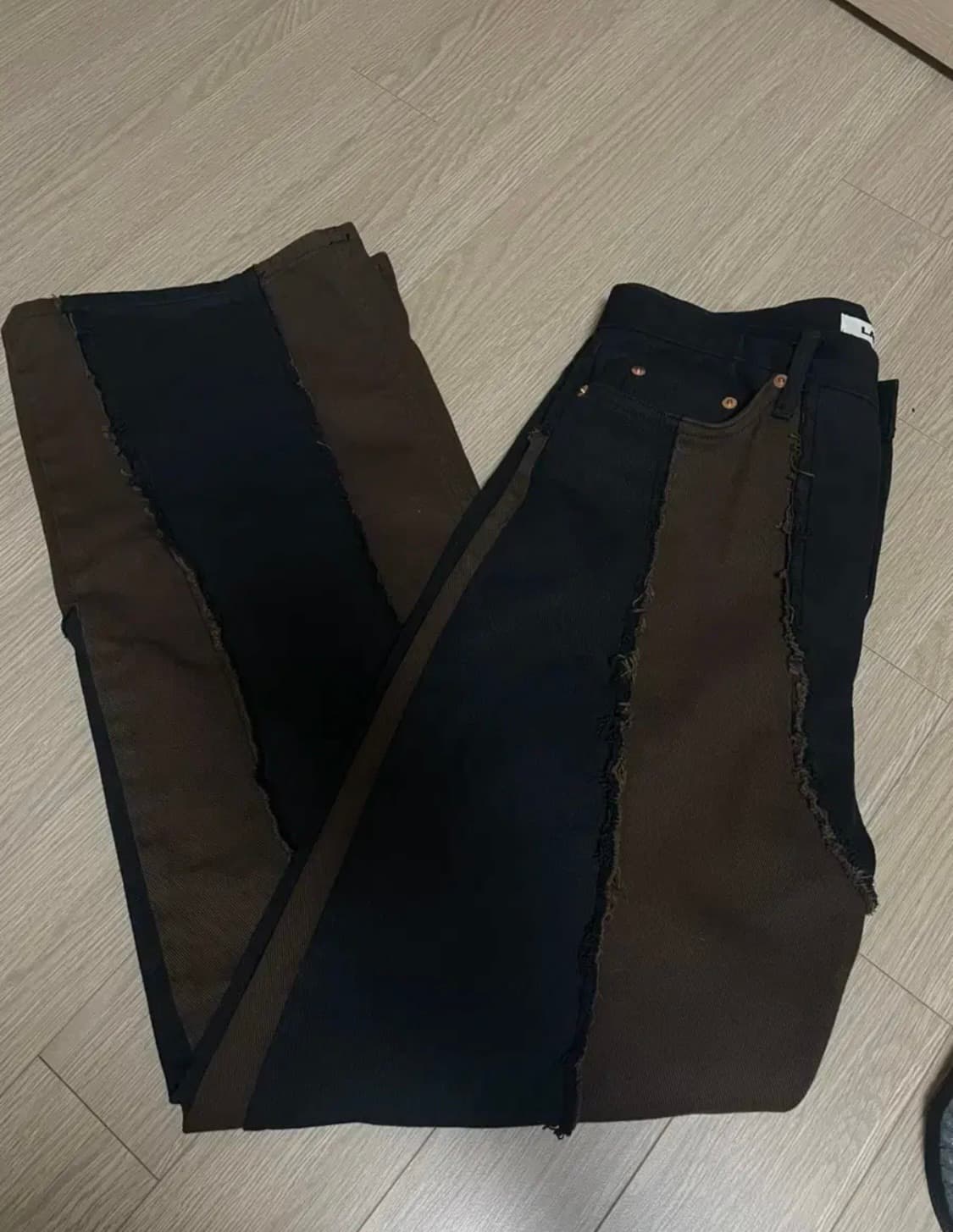 라벨아카이브 컷 오프진(4) 상품이미지3