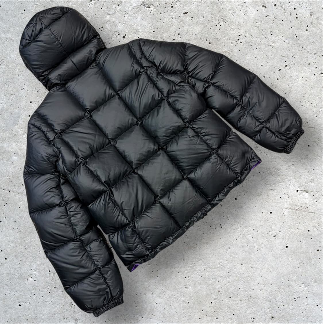 [M] 디스이즈네버댓 크레센트 다운 웍스 블랙/퍼플 다운 패딩 B592 상품이미지2
