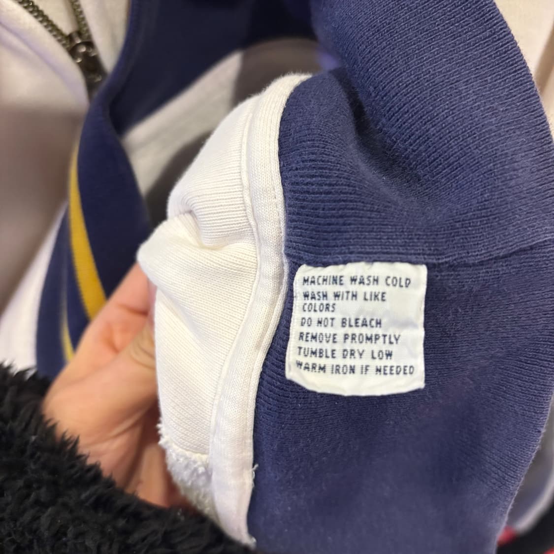 00s 폴로 랄프로렌 엠브로이드 하프 집업 상품이미지7