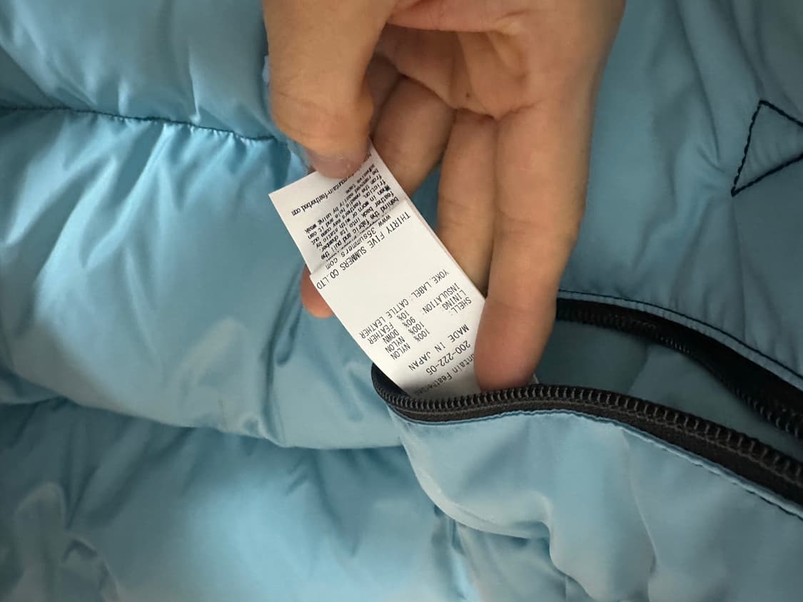 록키마운틴페더베드 다운자켓 44 네이비 상품이미지4