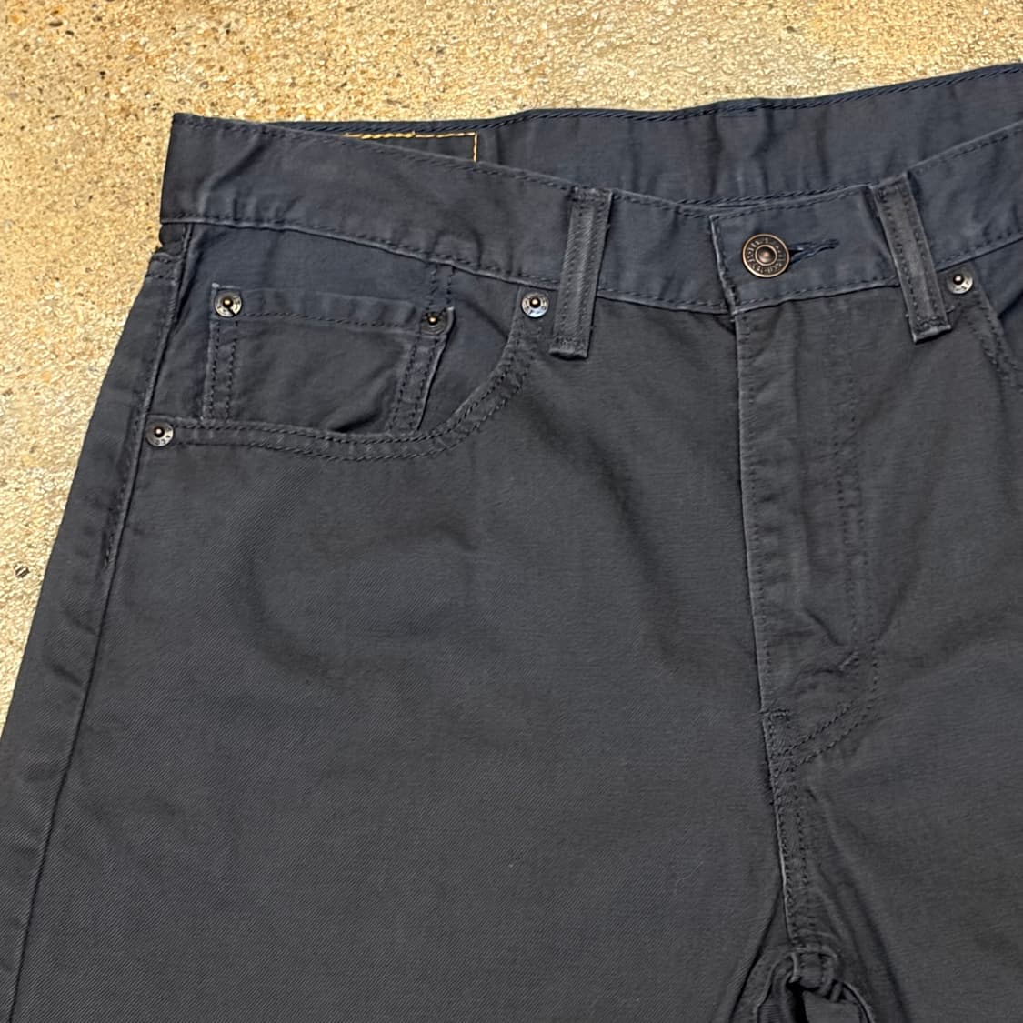 00s USA 빈티지 리바이스 505 블랙진 코튼 청바지 상품이미지3