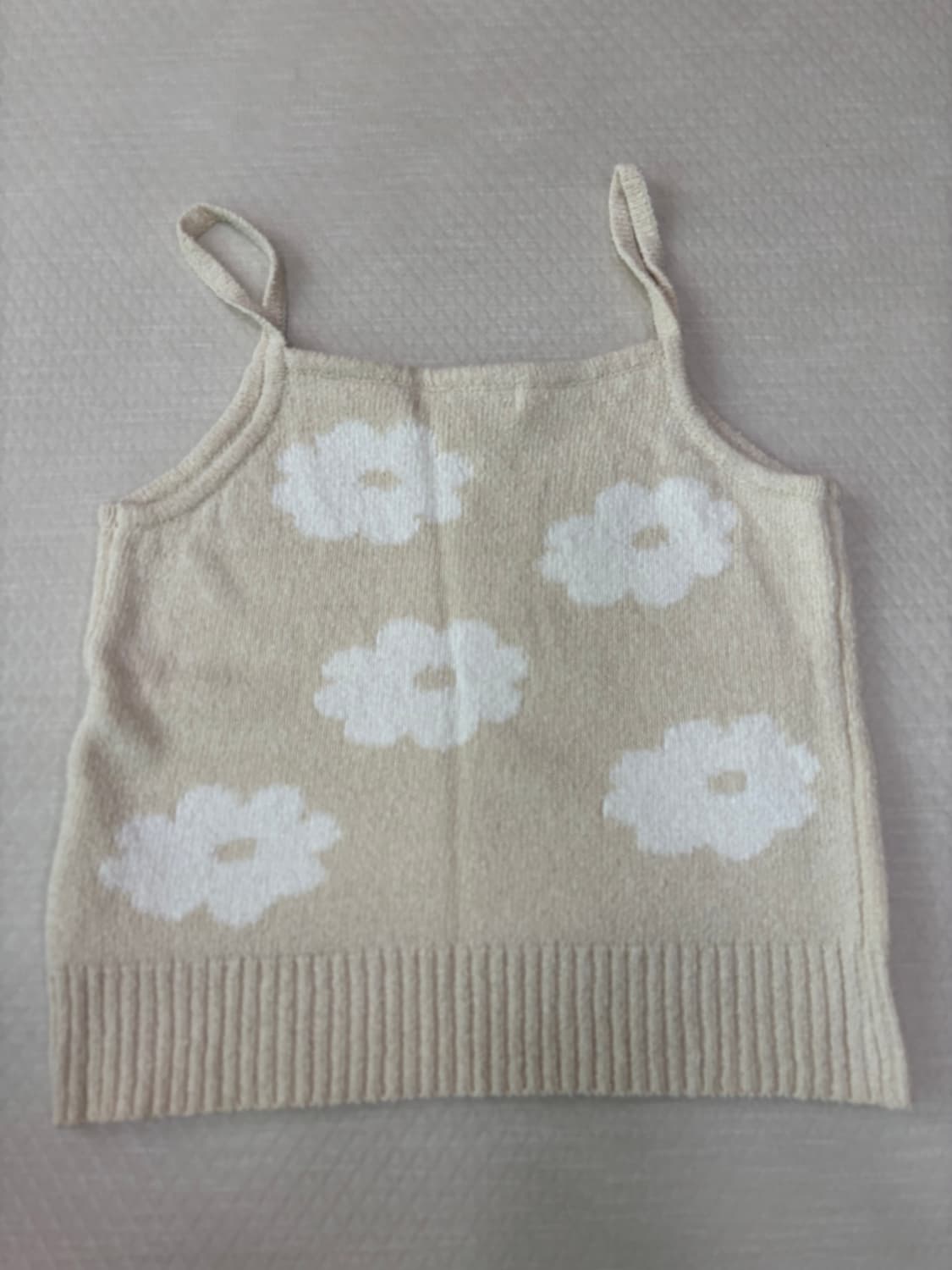 DAISY SYNDROME 아이보리 니트 나시 상품이미지2