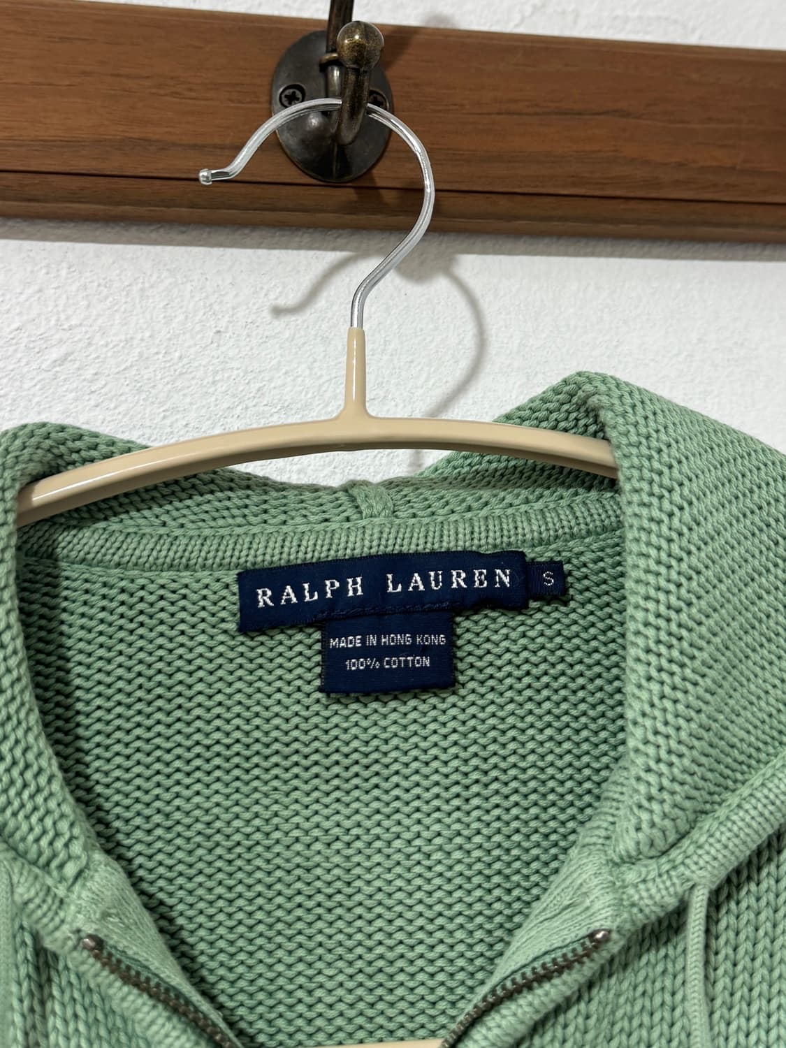 폴로 니트 후드집업 상품이미지4