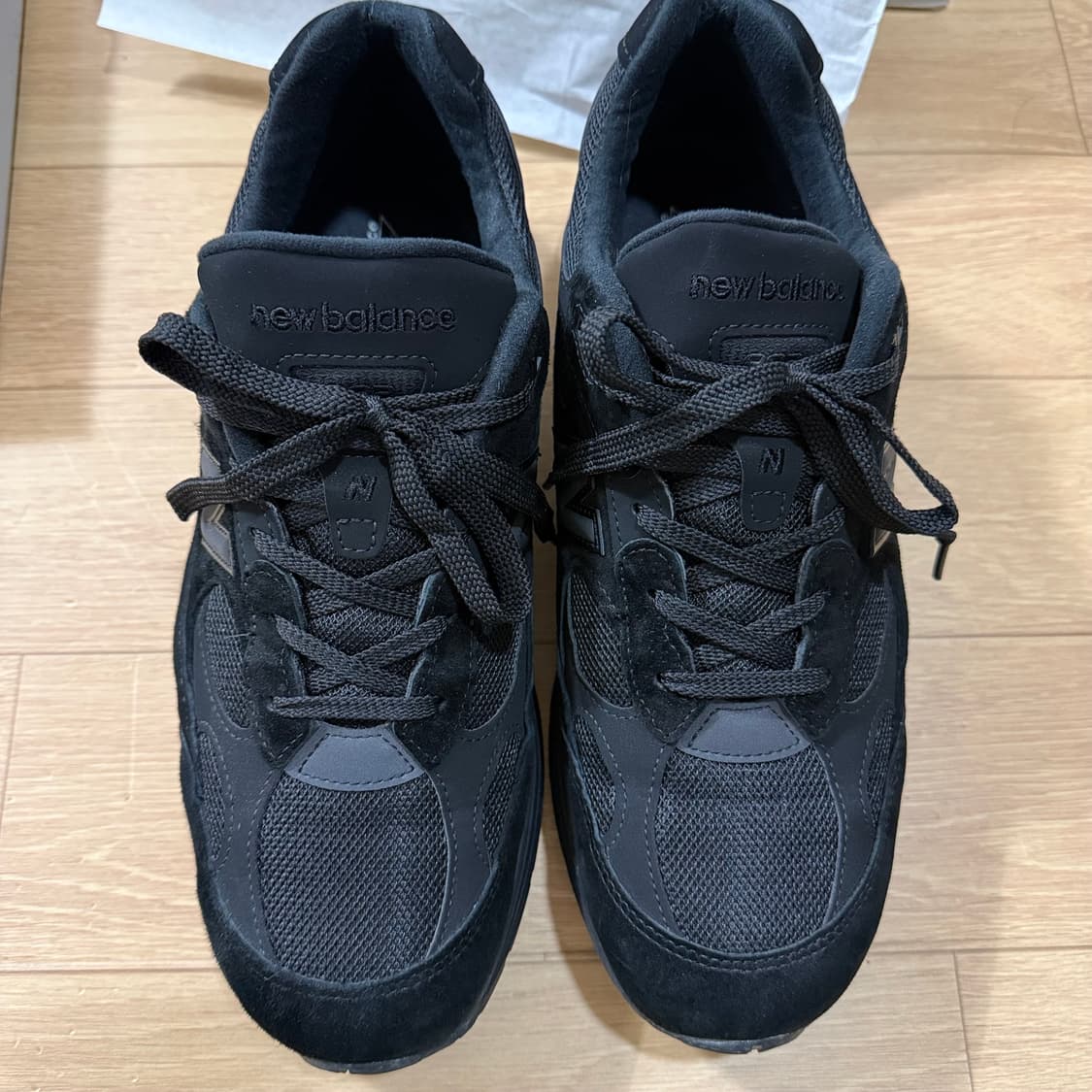 285 뉴발란스992 코어블랙 트리플블랙 올검 상품이미지2