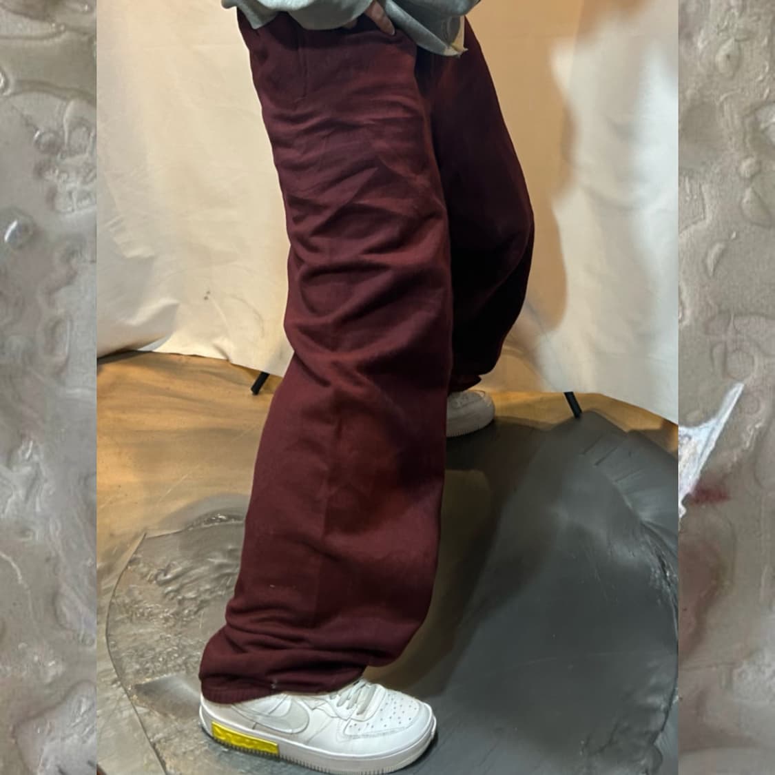 Champion Burgundy jogger pants 상품이미지2