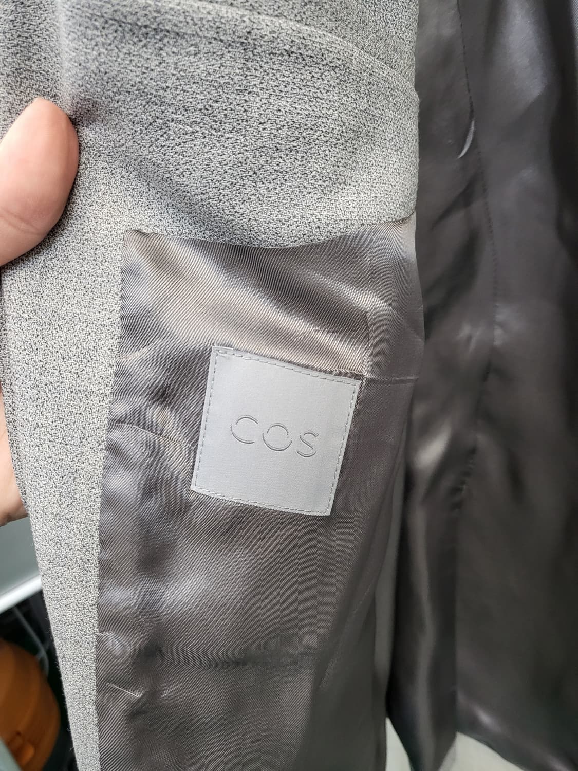 COS 그레이 자켓 셋업 상품이미지4
