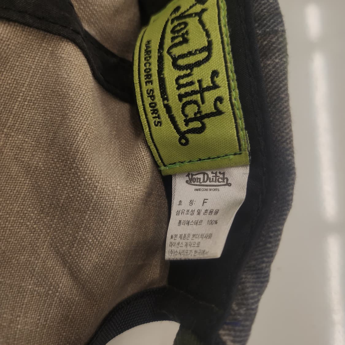 본더치 카모 볼캡 FREE 상품이미지4