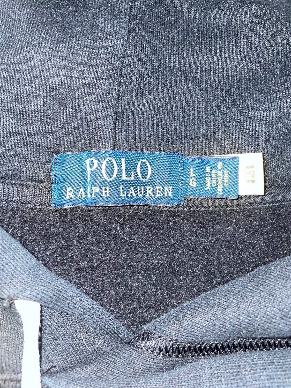 폴로 후드티 네이비 상품이미지2